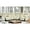 Cream, variant on Genuine Leather Dual-Power Reclining Sectional Sofa with two Consoles, 5-Seat L-Shaped Sectional with Zero Gravity, USB/Type-C Ports & Modular Design