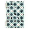 thumbnail image 3 of joogoo Spiral Journal Notebook Dog Footprint Checkered College Ruled Notebooks 8.3" x 5.7" 2 PCs, 3 of 8