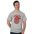 thumbnail image 4 of Xmas Ladies Love The Beard Santa Men's Graphic T Shirt Tees Brisco Brands S, 4 of 5