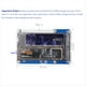 thumbnail image 4 of MPS2280D para 5 PCIE una M.2 Dual NVME SSD HAT++Disipador de SSD/Soporte de Ventilador Pi5 2280/2242/2230 SSD, 4 of 5