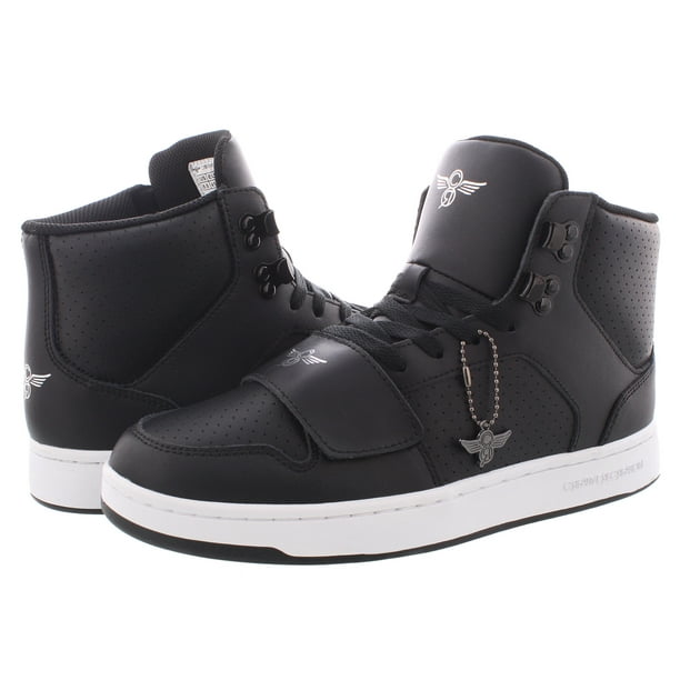 CREATIVE RECREATION 　28 ブラック ハイカットスニーカー Creative Recreation Men's Athletic Shoes High Top, Black/White, 11