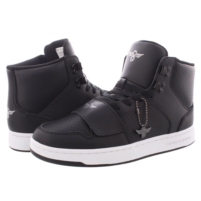CREATIVE RECREATION 　28 ブラック ハイカットスニーカー Creative Recreation Athletic Shoes Hi-Top Style, Black/White, 15