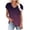 Purple, variant on ZQGJB Sparkly Tops for Women Casual Petal Short Sleeve V Neck Tie Dye Gradient Print Athletic Tunic Tees Shirt Loose Relaxed Fitted Cozy Pullover Blouse Pink XL