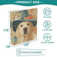thumbnail image 5 of Dog Wearing A Witch Hat 3 Ring Hardcover Binders 1.5in Round Rings for Letter-Size Folder Paper Organizer Pockets for Office Student Recipe, 5 of 9