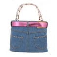 thumbnail image 3 of BAG1999 Women's Denim Demi Bag Purse, Pink, 1-Piece - BG-BJ119MPK, 3 of 3