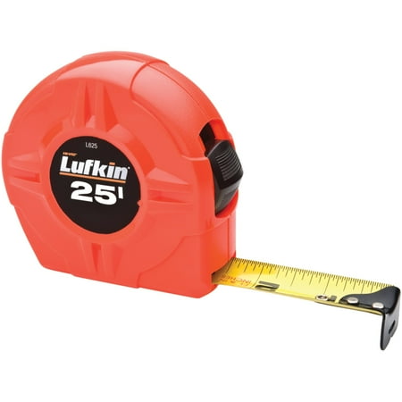 

Lufkin® L625 1 X 25ft Hi-viz Orange -return Tape Measure