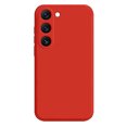 thumbnail image 1 of PANDACO Soft Shell Matte Red Case for Samsung Galaxy S23+, 1 of 2