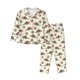thumbnail image 1 of Balery Colorful Armadillos1 Conjunto de Pijama con Estampado para Mujer, Conjunto de Dos Piezas con Manga Larga, Ropa de Dormir Suave con Bolsillos, Pijamas Cómodos-Medium, 1 of 7