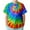 1#Blue, variant on Byoo Tie Dyed T-Shirt for Boys Short Sleeve Round Neck T Shirt Casual Sports Tee Shirt