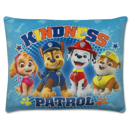 Paw Patrol 12" x 15" Minky / Spandex Toddler Pillow