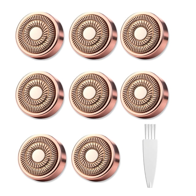 Cabezales de repuesto compatibles con AIJALY Gen 2, con un eliminador de vello facial impecable, 8 u