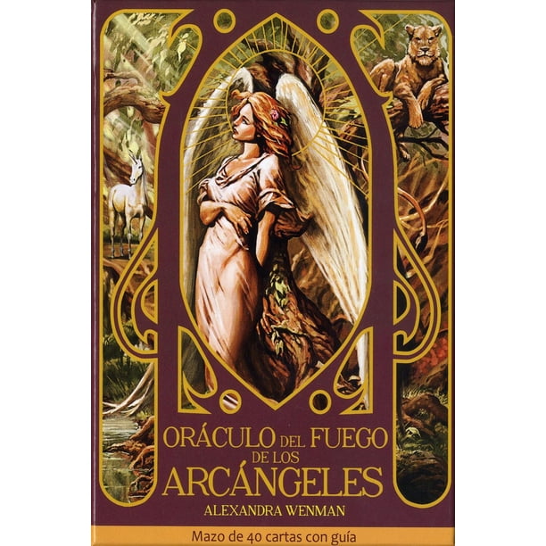 Oráculo del fuego de los arcángeles (Libro y cartas) Blanco