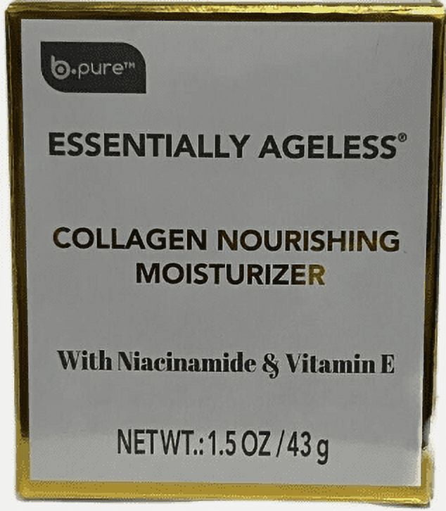 B.pure Essentially Ageless Collagen Nourishing Moisturizer 1.5 Oz ...