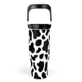 thumbnail image 1 of Vaso Térmico SANDJEST 30oz con Asa Estampado de Vaca y Pajilla Abatible, 1 of 7
