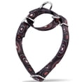 thumbnail image 1 of Dazzber Martingale Dog Collars Colourful Oil Painting Pattern Series - No Pull Pet Collar Silky Soft for Medium and Large Dogs (Medium, 1 Inch Wide, Firework Dots -Black), 1 of 5