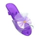 thumbnail image 2 of Zapatos de vestir de princesa, zapatos de vestir para niños, tacones, sandalias de gelatina portátiles para niñas. púrpura, 2 of 9