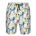 thumbnail image 3 of Pofeuu Poodle Dog Prin Men's Swim Trunks Quick Dry Bathing Suit Swimming Board Shorts Mesh Lining Beach Swimwear-3X-Large, 3 of 6