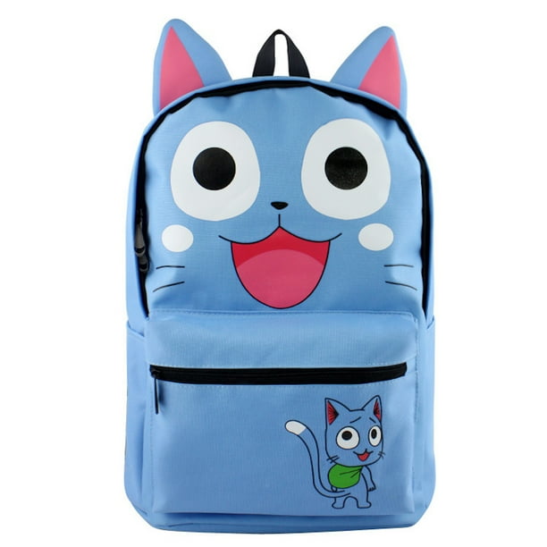 Mochila escolar Fairys Tails Happy Cat para niño