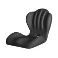 thumbnail image 4 of Cojín asiento espuma viscoelástica con soporte , cómodo, portátil, con funda lavable, respaldo ergonómico para sillas juegos y sillas Negro, 4 of 10