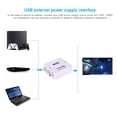 thumbnail image 4 of Hd Video Converter Av To  Converter Usb Video Converter Mini Av To  Converter 1080P USB Powered AV To  HD Video Converter For Set Top Boxes DVd VCD Game ConsolesWhite, 4 of 8