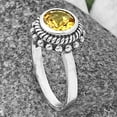 thumbnail image 4 of Natural Citrine 925 Sterling Silver Ring size 7-9 Jewelry R-1245 DGR1111_C_8 R-1245, 4 of 7