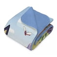 thumbnail image 2 of Bluey Kids Licensed 50" x 60" Cloud Faux Fur Throw Blanket, 2 of 4