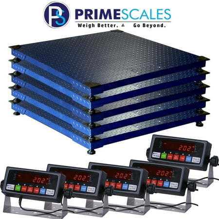 Prime Scales 4x4 Feet 5000x1lb My Scale Fw4x4 Heavy Duty Legal For