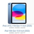 thumbnail image 2 of Funda Feams para iPad 11.ª generación, 11 pulgadas, 2025, con soporte para lápices, 2 of 7