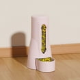 thumbnail image 4 of Rabbit Food Dispenser, Guinea Pig Feeder, Large Capacity Bunny Feeder for Cages, Automatic Bunny Feeder, for Rabbit Ferrets Guinea Pigs Hedgehog Hamsters Small Animals (Pink,Feeder), 4 of 6