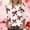 Pullover-White, variant on Gamivast Womens Valentines Sweatshirt Plus Size Cute Heart Bow Graphic Crewneck Cute Thsirts Trendy 3/4 Sleeve Casual Loose Tops Holiday Tunic Tees Valentine's Outfit