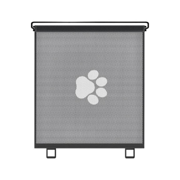 PatungKu Adjustable No Drill Pet Gate For Dog Cats Expandable Up To 51 Inches Indoor Outdoor Barrier For Door Easy Installation