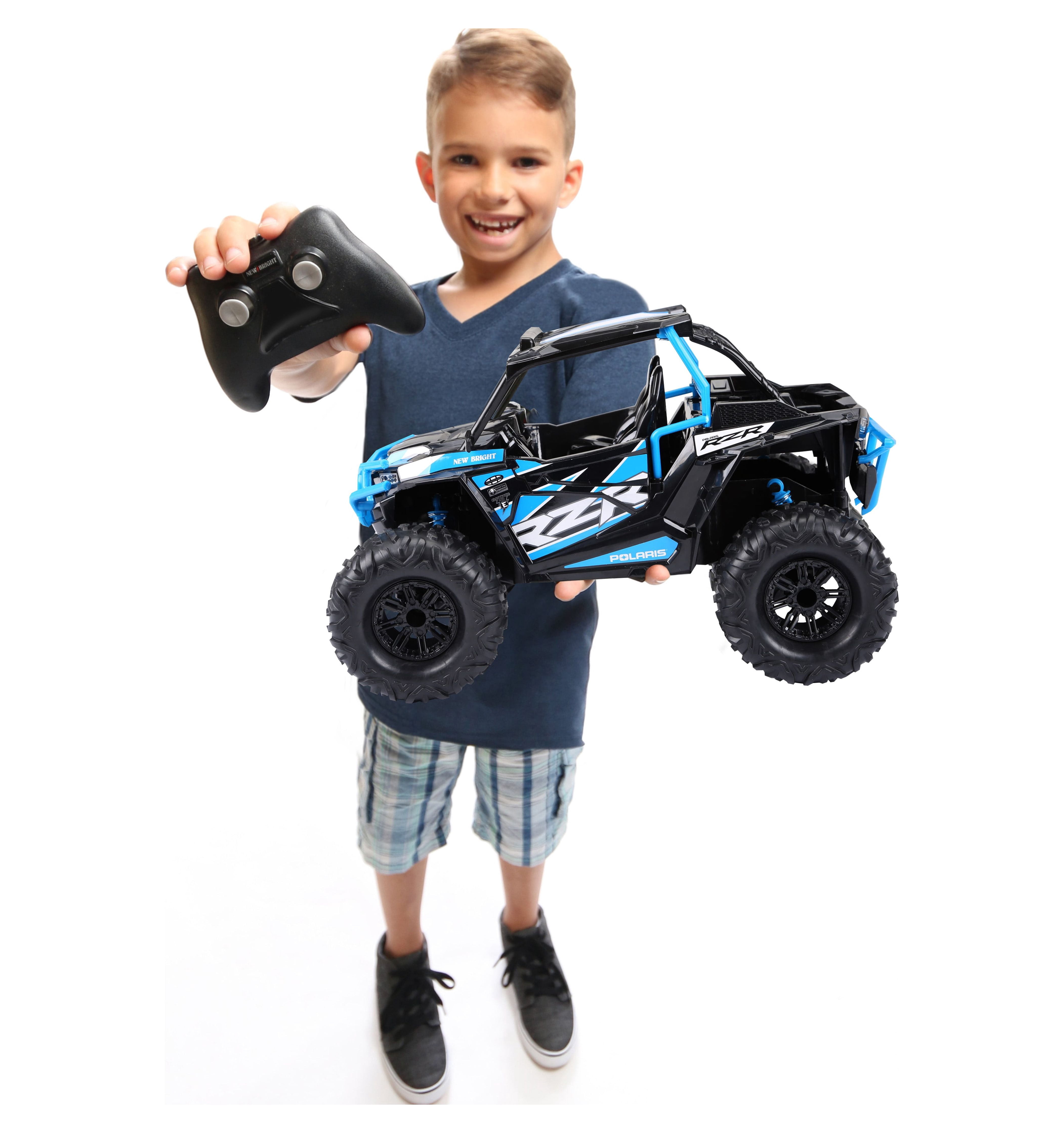 New Bright RC 1:14 Radio Control 2019 Polaris RZR - Blue