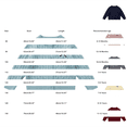 thumbnail image 4 of AUDeals Girls Cable Knit Cardigan Crewneck Button Sweater Long Sleeve Cotton Knitted Preppy Fall Ribbed Knitwear Outerwear Sweater Tops (Sky Blue, 11-12 Years), 4 of 6