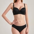 thumbnail image 4 of Npasoilc Underwire Push-Up Bra Set for Women Thin Supportive Full Coverage BC Cup Lingerie, 4 of 9