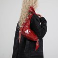 thumbnail image 3 of Bolso La Parte Superior Del Embrague Hombro para Mujeres Nudos PU Cuero Rivet Punk Hobo, 3 of 9