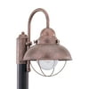 Sea Gull Lighting 8269-44 Sebring 1-Light Outdoor Post Lantern in Weathered Copper