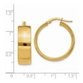 thumbnail image 4 of Primal Gold 14 Karat Yellow Gold Hoop Earrings, 4 of 4