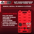 thumbnail image 2 of ABN Air Conditioning Compressor Clutch Removal AC Tool Kit for GM Ford Chrysler, 2 of 2