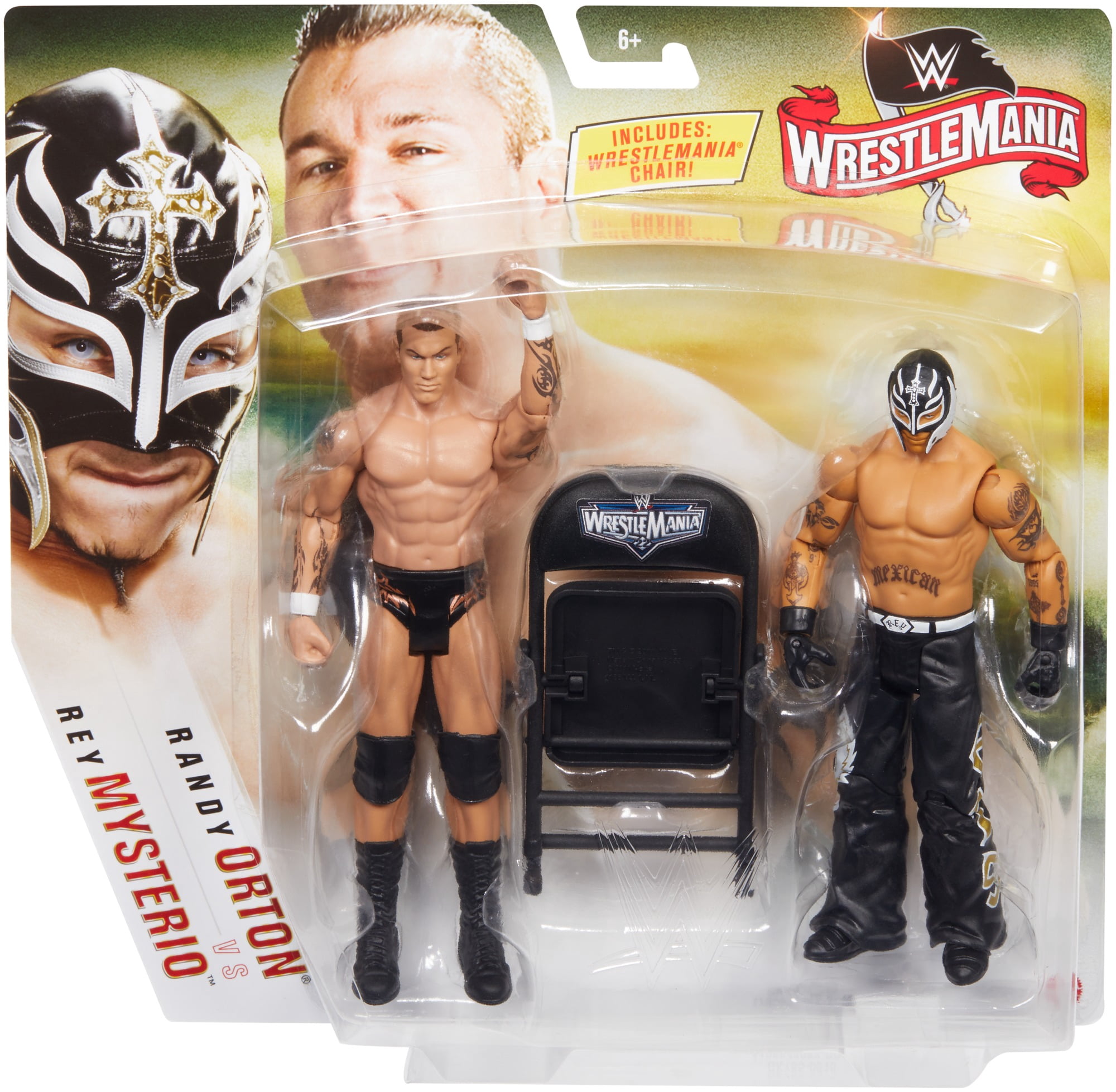 WWE Wrestlemania Randy Orton vs Rey Mysterio 6-Inch (15.24 cm
