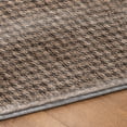 thumbnail image 5 of Addison Rugs Dream Shag Premium Machine Washable Transitional Houndstooth Chocolate Rectangle Rug, 3' x 5', 5 of 8