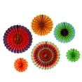 thumbnail image 1 of Paper Flowers For Birthday Party Paper Fans Decoration Paper Party Hanging Paper Fan Wall Flowers Paper Fans, 1 of 8
