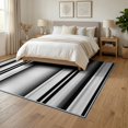 thumbnail image 3 of ODIKA 6'x9' Washable Area Rug Non-Slip, Easy Care, Under Stripe Striped Welcome Graduated Spacing Effect Doormat for Family Room, Living Mater Bedroom, 3 of 7