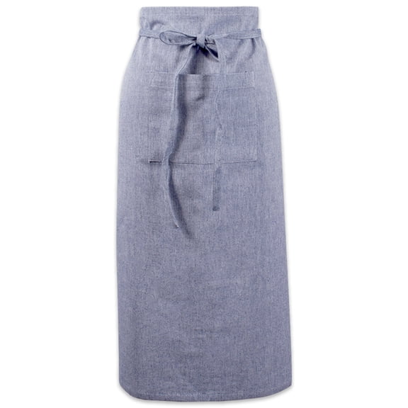 DII Blue Bistro Chambray Apron