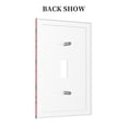 thumbnail image 2 of Disketp Ladybug Dotted Decorator Light Switch or Receptacle Outlet Wall Plate Decorator Wall Plate Child Safe Outlet Cover-Style T, 2 of 6