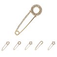 thumbnail image 2 of Shining Rhinestone Brooch Pin Simple Design Party Banquet Clothes Badge Clip Pin Sweater Shirt Decor BC18Y1009-5, 2 of 9