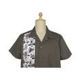 thumbnail image 4 of Men's Short Sleeve Contrast Pattern Printed Personalized Shirts, 4 of 6