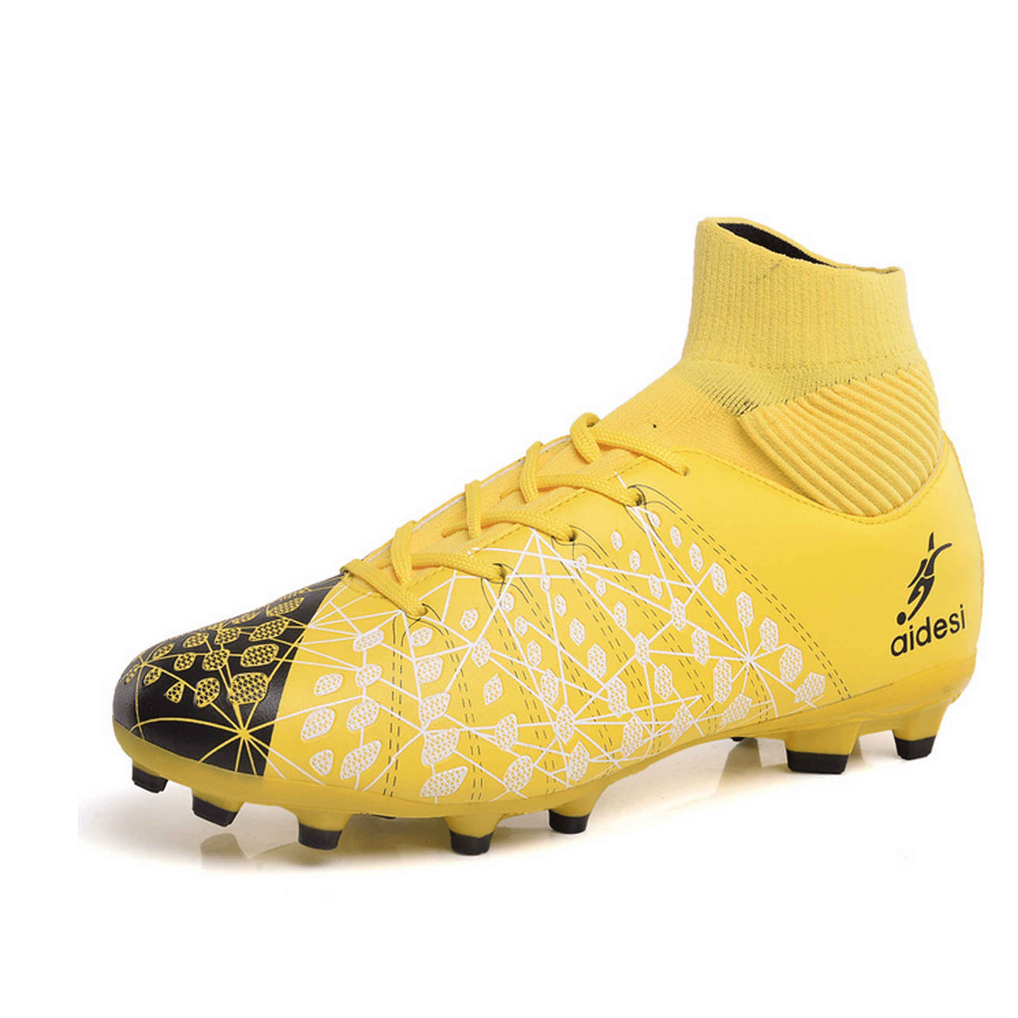 2022 New High top soccer shoes spikes training boots competition