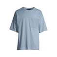 thumbnail image 2 of No Boundaries Men's and Big Men's Pocket T-Shirt with Short Sleeves, Sizes up to 5XL, 2 of 4