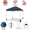 thumbnail image 6 of 10x10 Ft, Patented Center Locking Canopy Tent, Portable Outdoor Canopy Tent, Comes with Hand Wheel Bag, Suitable for Outdoor use, Height Adjustable Straight Legs, Waterproof and UV Protection, 6 of 7