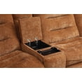 thumbnail image 5 of ACME Emmy Chenille Fabric Power Motion Sectional Sofa with USB Port in Orange, 5 of 16